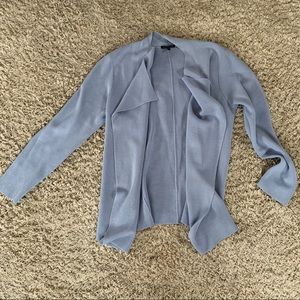 Eileen Fisher blue cardigan